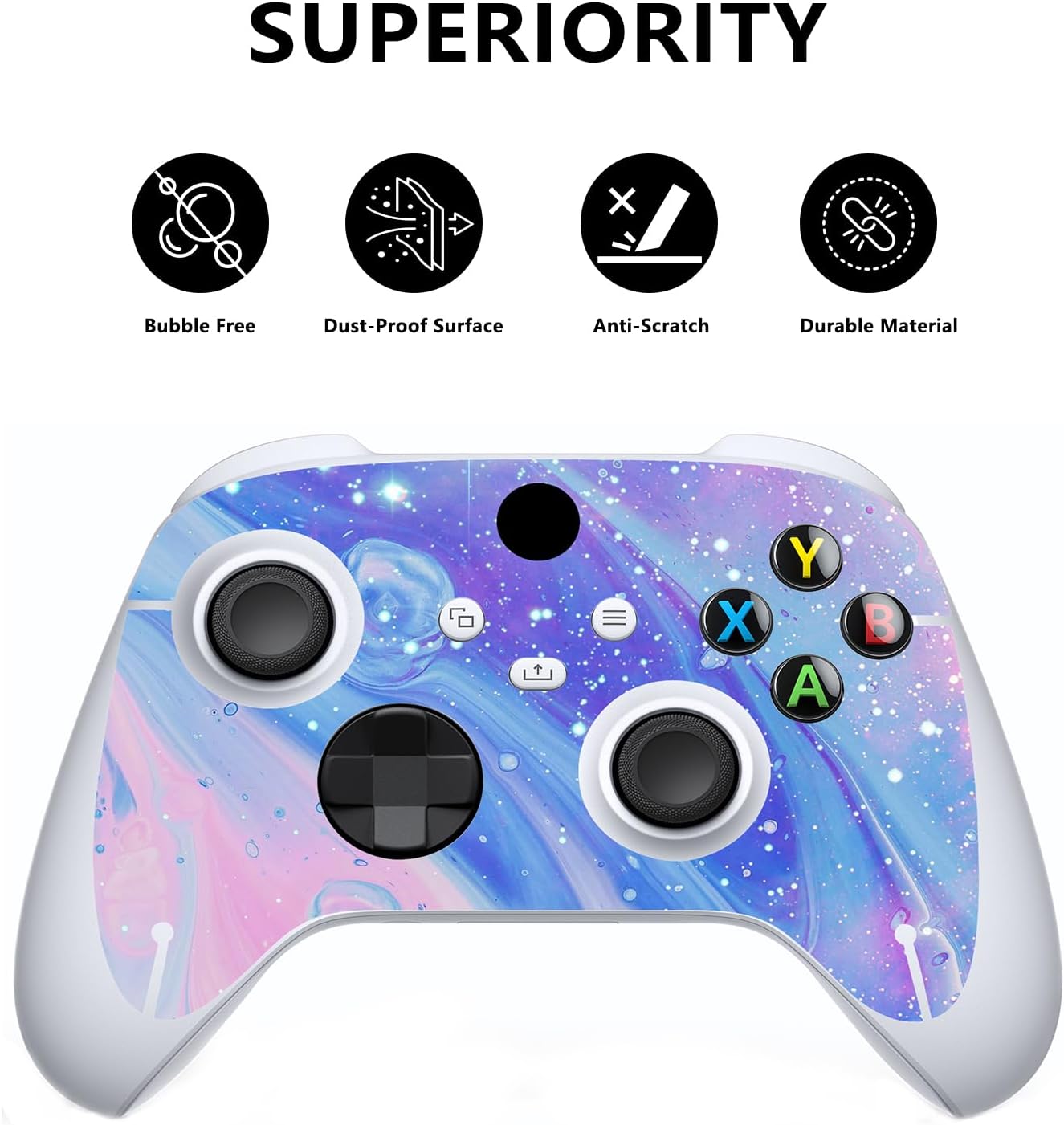 PlayVital Fantasy Trip Custom Vinyl Skins for Xbox Core Wireless Controller